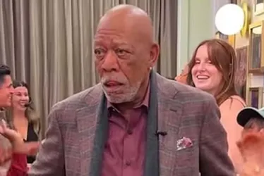 Imagem ilustrativa da imagem Morgan Freeman aparece na TV e fãs apontam fragilidade física e confusão mental
