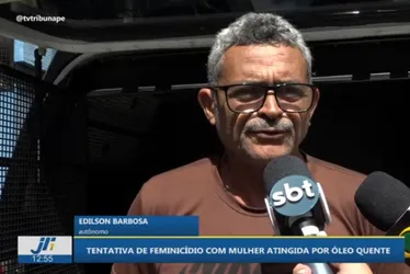 Imagem ilustrativa da imagem Mulher sofre queimaduras com óleo quente e marido apresenta contradições