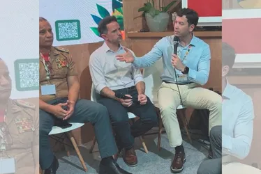 Imagem ilustrativa da imagem Na COP30, Arnaldinho Borgo discute crises climáticas e governança