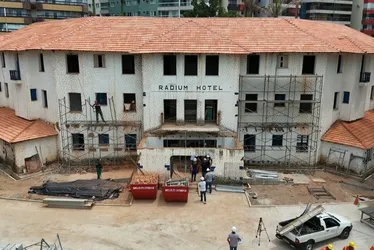 Imagem ilustrativa da imagem Novo Radium Hotel, em Guarapari, ficará pronto em abril de 2026
