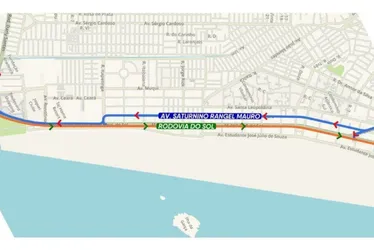 Imagem ilustrativa da imagem Obra do binário da Rodovia do Sol começa nesta sexta; veja como fica o trânsito