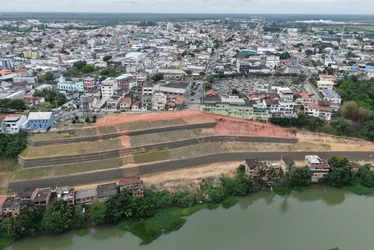 Imagem ilustrativa da imagem Obra para conter ladeira e evitar deslizamentos é entregue em São Mateus