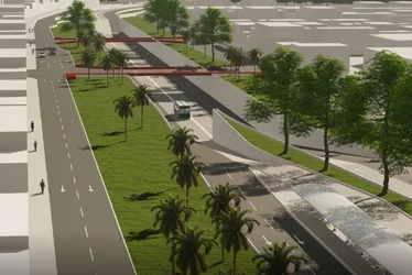 
          Imagem ilustrativa da imagem Obra vai criar mergulhão e corredor exclusivo para ônibus em avenida da Serra
          