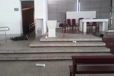 
          Imagem ilustrativa da imagem Paróquia Santa Rita de Cássia é alvo de vandalismo em Vitória
          