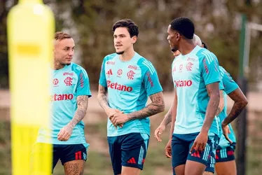 
          Imagem ilustrativa da imagem Pedro treina com elenco e aumenta chances de jogar Mundial pelo Flamengo
          