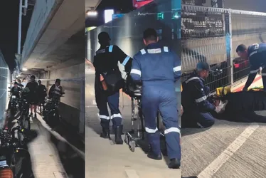 Imagem ilustrativa da imagem Personal trainer sofre acidente com bike elétrica na ciclovia da Terceira ponte