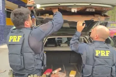 Imagem ilustrativa da imagem Polícia apreende 17 quilos de drogas durante fiscalização na BR-262 no ES