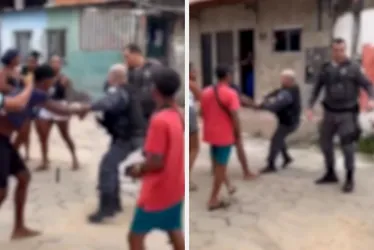 Imagem ilustrativa da imagem Policiais militares são impedidos de prender suspeito por populares no Norte do ES