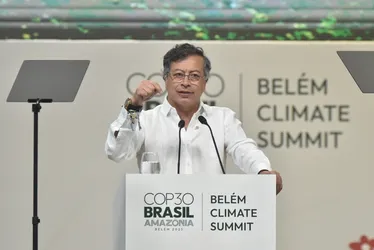 Imagem ilustrativa da imagem Presidente colombiano ataca ausência dos EUA e chama Trump de inimigo da humanidade