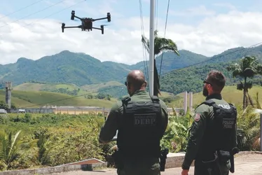 Imagem ilustrativa da imagem Superdrones vão ajudar na vigilância de presídios capixabas
