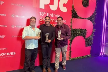 Imagem ilustrativa da imagem TV Tribuna leva quatro prêmios no 18º Prêmio de Jornalismo Cooperativista Capixaba