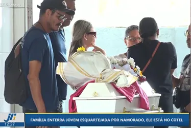 Imagem ilustrativa da imagem Thaissa é sepultada; Justiça decreta prisão preventiva de suspeito de feminicídio