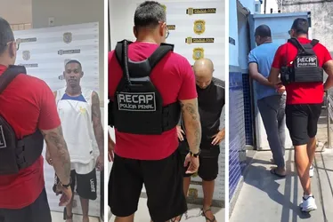 Imagem ilustrativa da imagem Três homens com mandados de prisão são detidos em Vila Velha e Cariacica