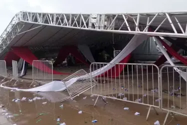 Imagem ilustrativa da imagem Uma pessoa morre e 40 se ferem em queda de estrutura durante festa em SP