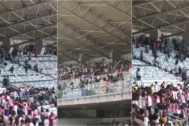 Imagem ilustrativa da imagem VÍDEO: ‘Aulão’ sobre IA no Mineirão tem pancadaria entre alunos