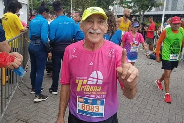 Imagem ilustrativa da imagem Veja imagens dos participantes da Corrida Tribuna Ruas da Cidade