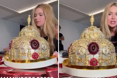 
          Imagem ilustrativa da imagem Virginia mostra panetone de luxo de R$ 6 mil comprado para irmão de Vini Jr.
          