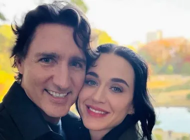 Imagem ilustrativa da imagem Katy Perry posta fotos com o namorado, o ex-premiê do Canadá Justin Trudeau