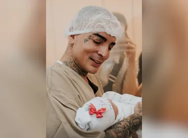 Imagem ilustrativa da imagem MC Guimê anuncia nascimento de 1ª filha: 'Chegada da nossa promessa'