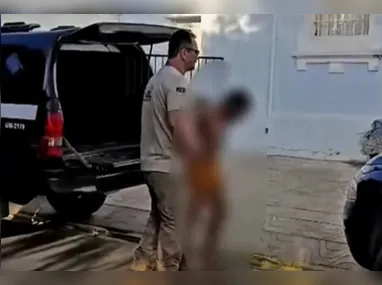 Condutor inabilitado parou o veículo no estacionamento do departamento