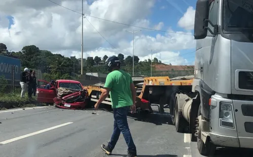 
          Imagem ilustrativa da imagem Acidente na Rodovia do Contorno deixa duas pessoas gravemente feridas
          