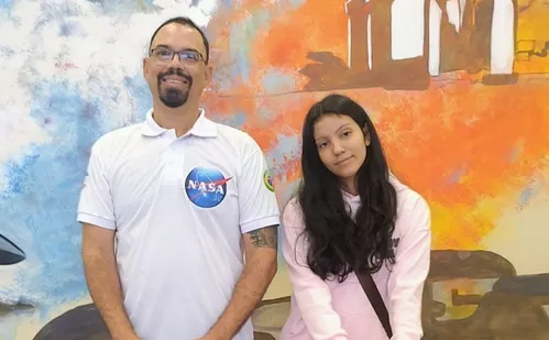 
          Imagem ilustrativa da imagem Aluna de escola pública de Vitória participa de experimento em missão da Nasa
          