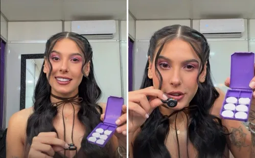 
          Imagem ilustrativa da imagem Ana Castela revela que usa cola para disfarçar orelhas 'de abano'
          