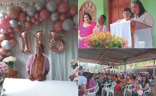 
          Imagem ilustrativa da imagem Aos 115 anos, dona Alvarina ainda varre a casa e lava roupas
          