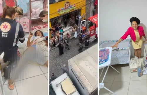 
          Imagem ilustrativa da imagem Bebê nasce dentro de loja de enxoval no Centro do Recife
          