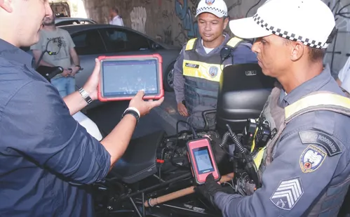 
          Imagem ilustrativa da imagem Blitz com mais tecnologia vai flagrar carros clonados
          