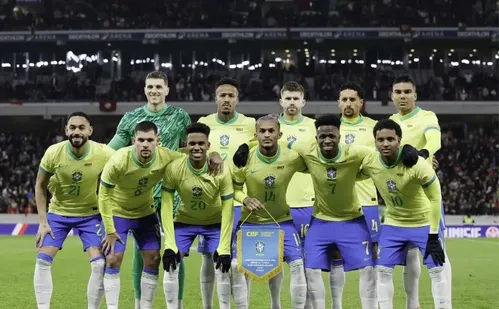 
          Imagem ilustrativa da imagem Brasil sobe para 5º no ranking da Fifa e será cabeça de chave na Copa
          