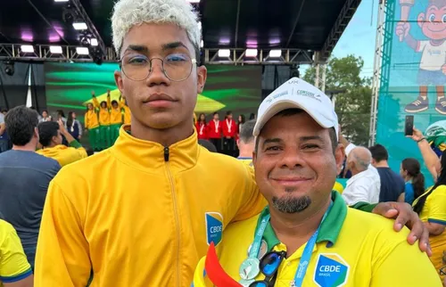 
          Imagem ilustrativa da imagem Brilho de Pernambuco: José Cézar conquista quatro medalhas no Sul-Americano 2025
          