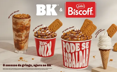 
          Imagem ilustrativa da imagem Burger King lança linha de sobremesas com o biscoito Biscoff
          
