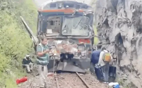 
          Imagem ilustrativa da imagem Choque de trens em Machu Picchu deixa 1 morto e fere 40, entre eles 3 brasileiros
          
