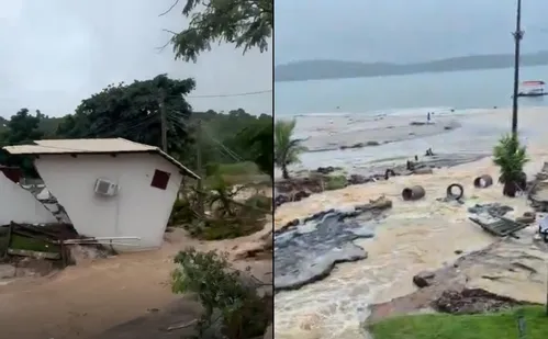 
          Imagem ilustrativa da imagem Cidade registra 310 mm nas últimas 24 horas; veja onde mais choveu no ES
          