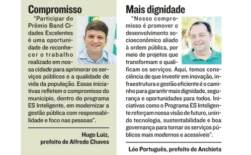 
          Imagem ilustrativa da imagem Cidades Excelentes: projetos ajudam a transformar e melhorar os serviços públicos
          