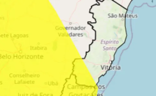 
          Imagem ilustrativa da imagem Cidades do ES recebem alertas para chuvas intensas neste domingo
          