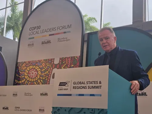 
          Imagem ilustrativa da imagem Comitiva embarca hoje para COP-30
          