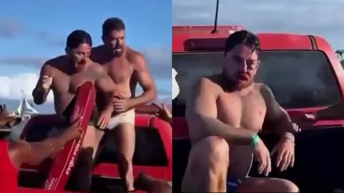 
          Imagem ilustrativa da imagem O que comerciantes disseram sobre a agressão a um casal em Porto de Galinhas
          