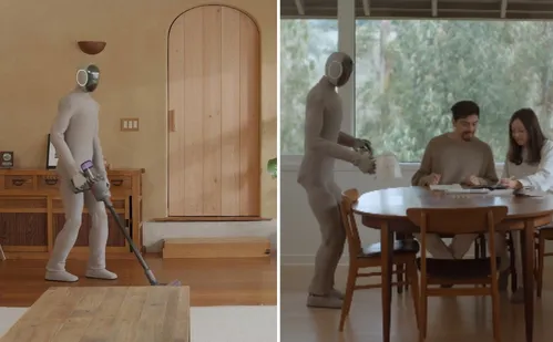 
          Imagem ilustrativa da imagem Empresa americana começa pré-venda de robô humanoide que faz faxina por US$ 20 mil
          