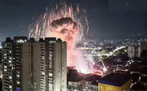 
          Imagem ilustrativa da imagem Explosão em galpão deixa um morto e atinge veículos e casas na zona leste de SP
          