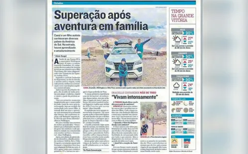 
          Imagem ilustrativa da imagem Família capixaba quer chegar ao “fim do mundo” de carro
          