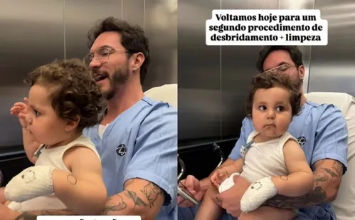 
          Imagem ilustrativa da imagem Filho de Viih Tube faz novo procedimento em hospital após acidente em casa
          