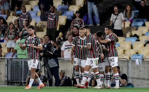 
          Imagem ilustrativa da imagem Fluminense bate Mirassol em duelo direto e se firma no G-7 do Brasileirão
          