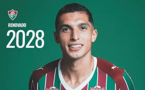
          Imagem ilustrativa da imagem Fluminense renova contrato de Serna até 2028
          