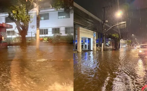 
          Imagem ilustrativa da imagem Fortes chuvas provocam alagamentos em Vitória
          