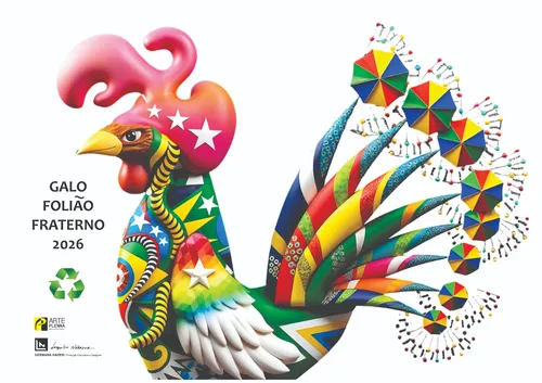 
          Imagem ilustrativa da imagem Galo da Madrugada 2026: escultura gigante homenageia o legado de Dom Helder Câmara
          