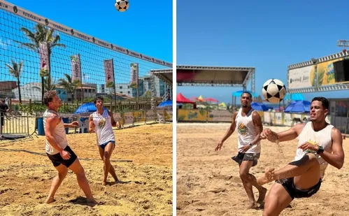 
          Imagem ilustrativa da imagem Guriri recebe pela primeira vez a 1ª Etapa do Brasileiro de Futevôlei
          