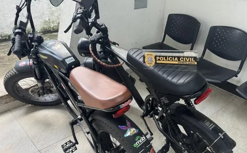 
          Imagem ilustrativa da imagem Homem é preso suspeito de furtar oito bikes elétricas em Vitória
          