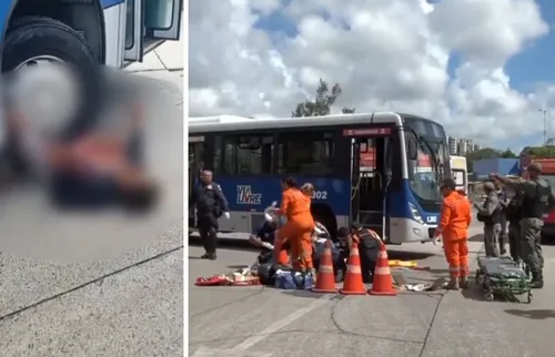
          Imagem ilustrativa da imagem Homem em situação de rua é atropelado por ônibus dentro do Pelópidas Silveira
          